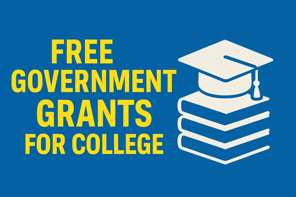 Free Government Grants for Colleges