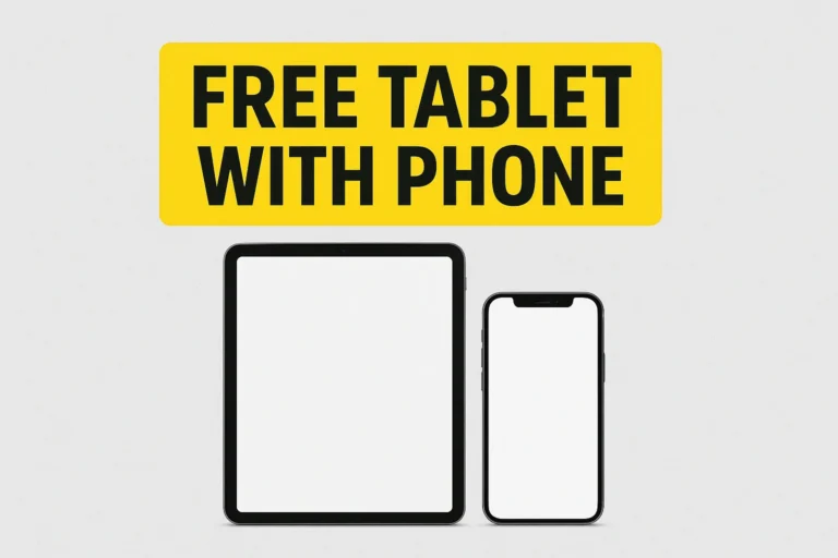 Free Tablet with Phone
