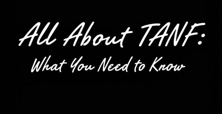 All About TANF