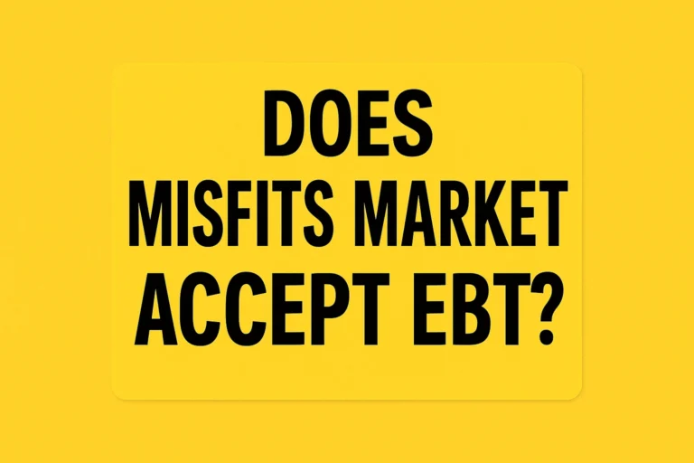 Does Misfits Market Accept EBT