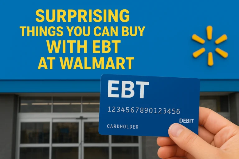 Surprising Things You Can Buy with EBT at Walmart