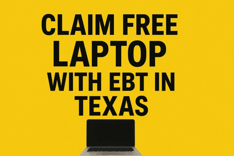 Free Laptop with EBT in Texas
