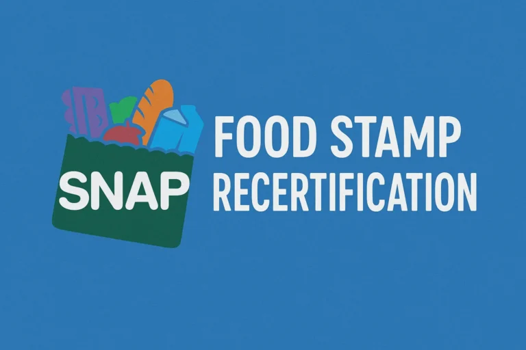 food stamp recertification​