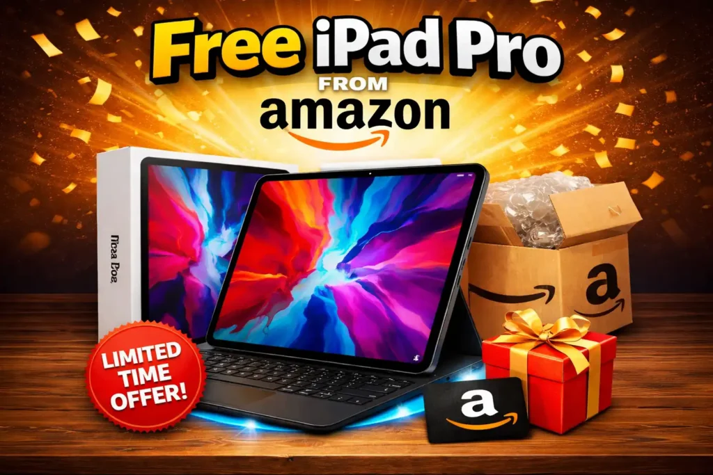 Free iPad Pro from Amazon