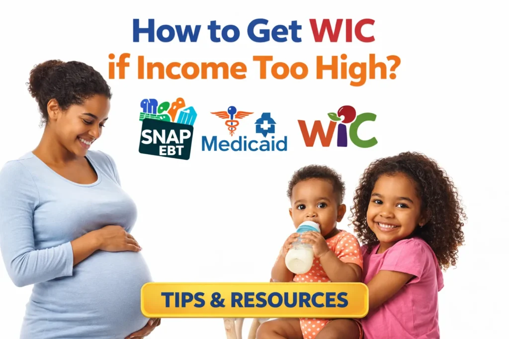 How to get WIC if income too high