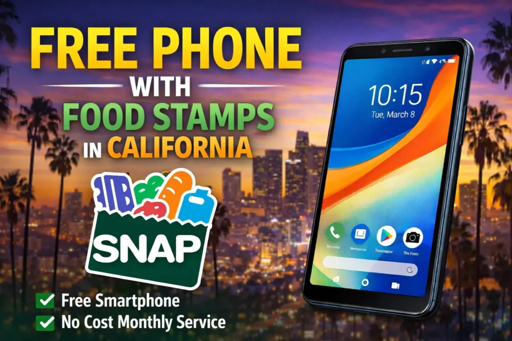 Free Phone with Food Stamps in California Free Phone with Food Stamps in California