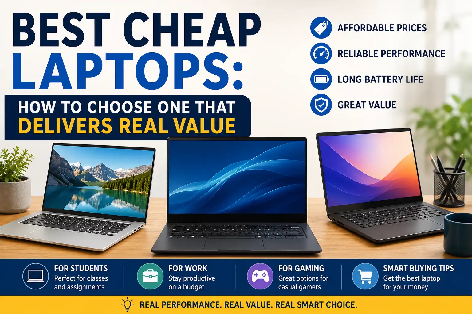 Best Cheap Laptops How to Choose One That Delivers Real Value