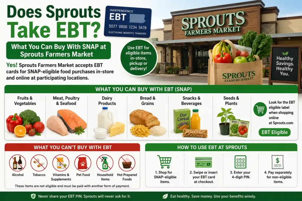 Does Sprouts Take EBT What You Can Buy With SNAP at Sprouts Farmers Market