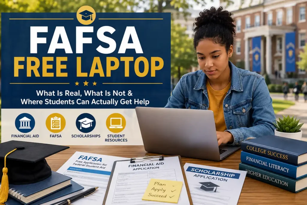 FAFSA Free Laptop What Is Real, What Is Not, and Where Students Can Actually Get Help