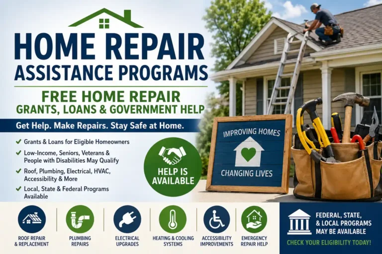 Home Repair Assistance Programs Free Home Repair Grants, Loans & Government Help