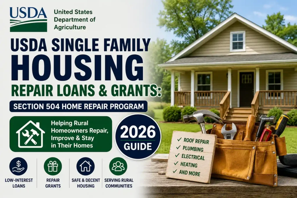 USDA Single Family Housing Repair Loans & Grants Section 504 Home Repair Program (2026 Guide)