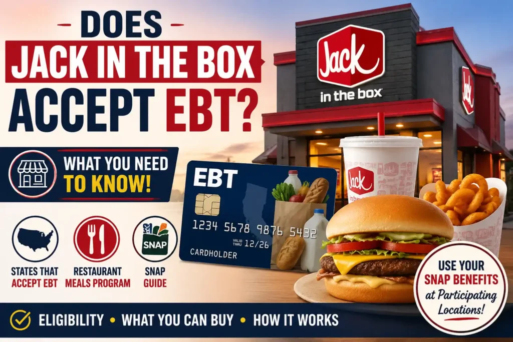 Does Jack in the Box Accept EBT States, Restaurant Meals Program & SNAP Guide