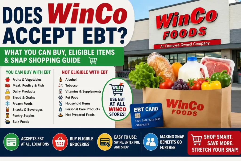 Does WinCo Accept EBT What You Can Buy, Eligible Items & SNAP Shopping Guide