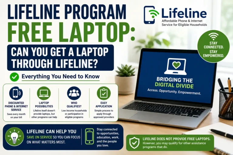 Lifeline Program Free Laptop Can You Get a Laptop Through Lifeline