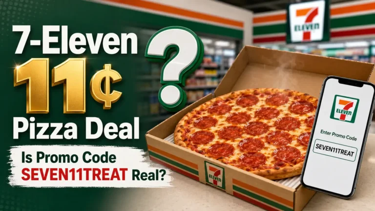 7-Eleven 11¢ Pizza Deal Is Promo Code SEVEN11TREAT Real