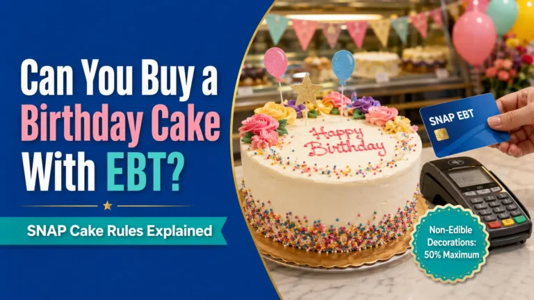 Can You Buy a Birthday Cake With EBT SNAP Cake Rules Explained