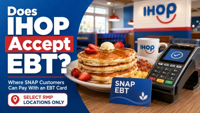 Does IHOP Accept EBT Where SNAP Customers Can Pay With an EBT Card