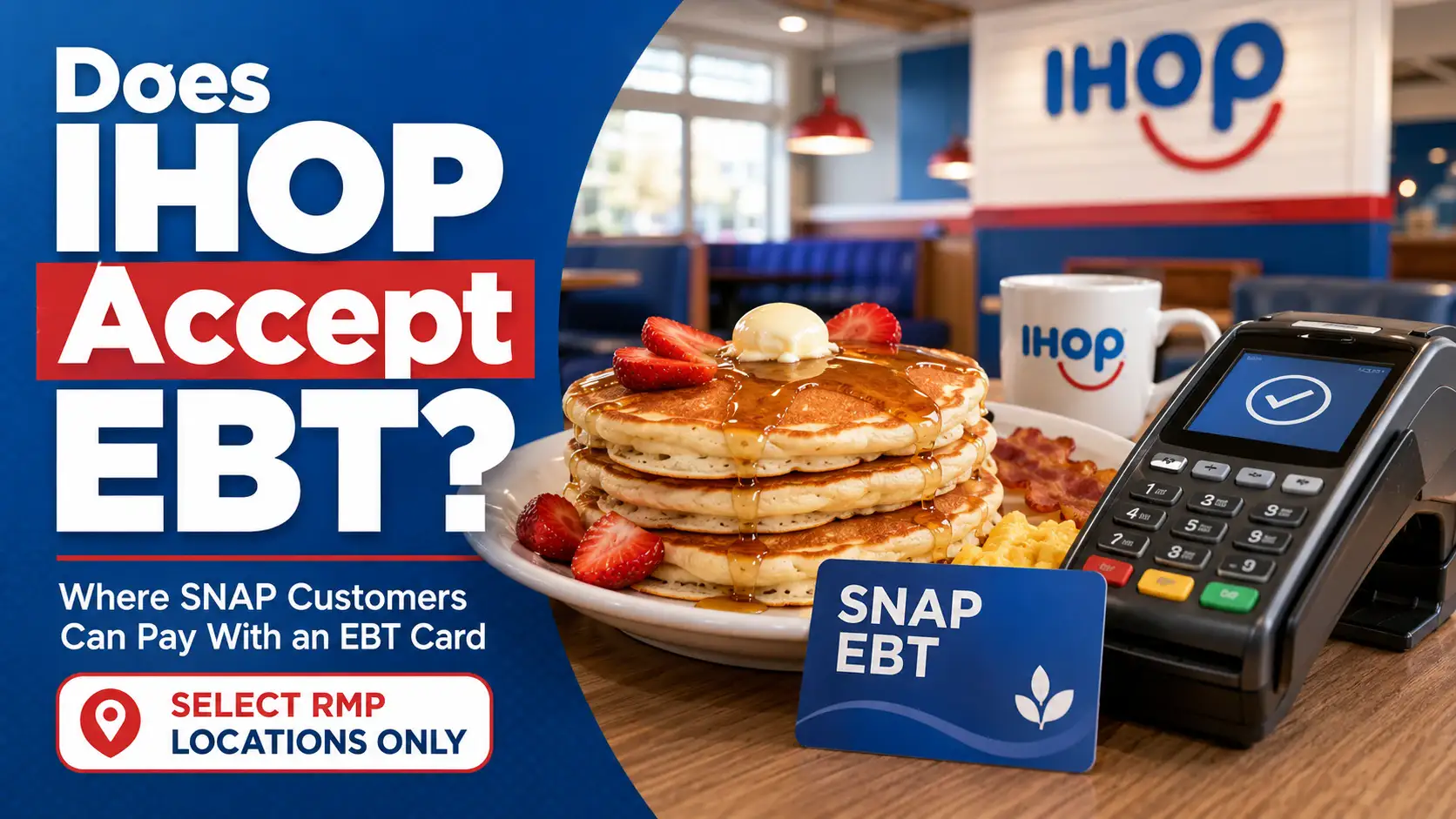Does IHOP Accept EBT Where SNAP Customers Can Pay With an EBT Card