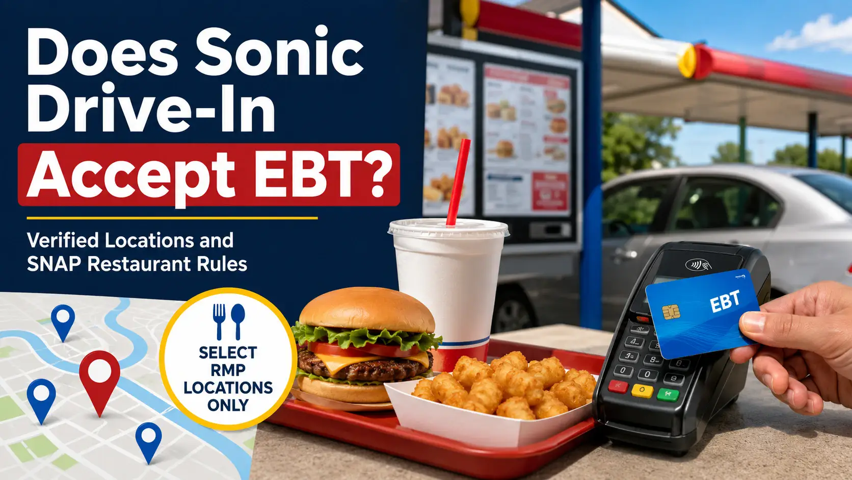 Does Sonic Drive-In Accept EBT Verified Locations and SNAP Restaurant Rules