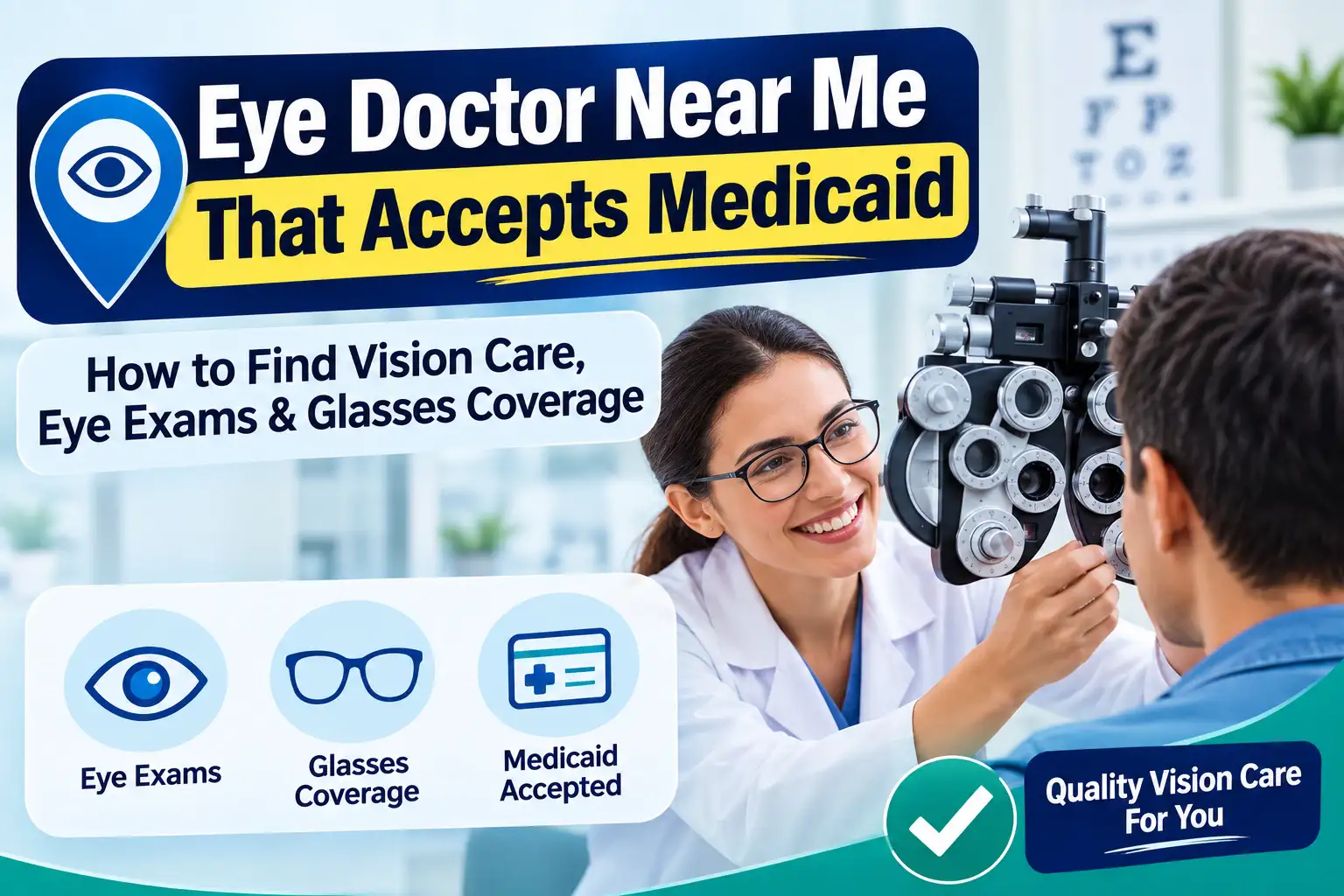Eye Doctor Near Me That Accepts Medicaid How to Find Vision Care, Eye Exams & Glasses Coverage
