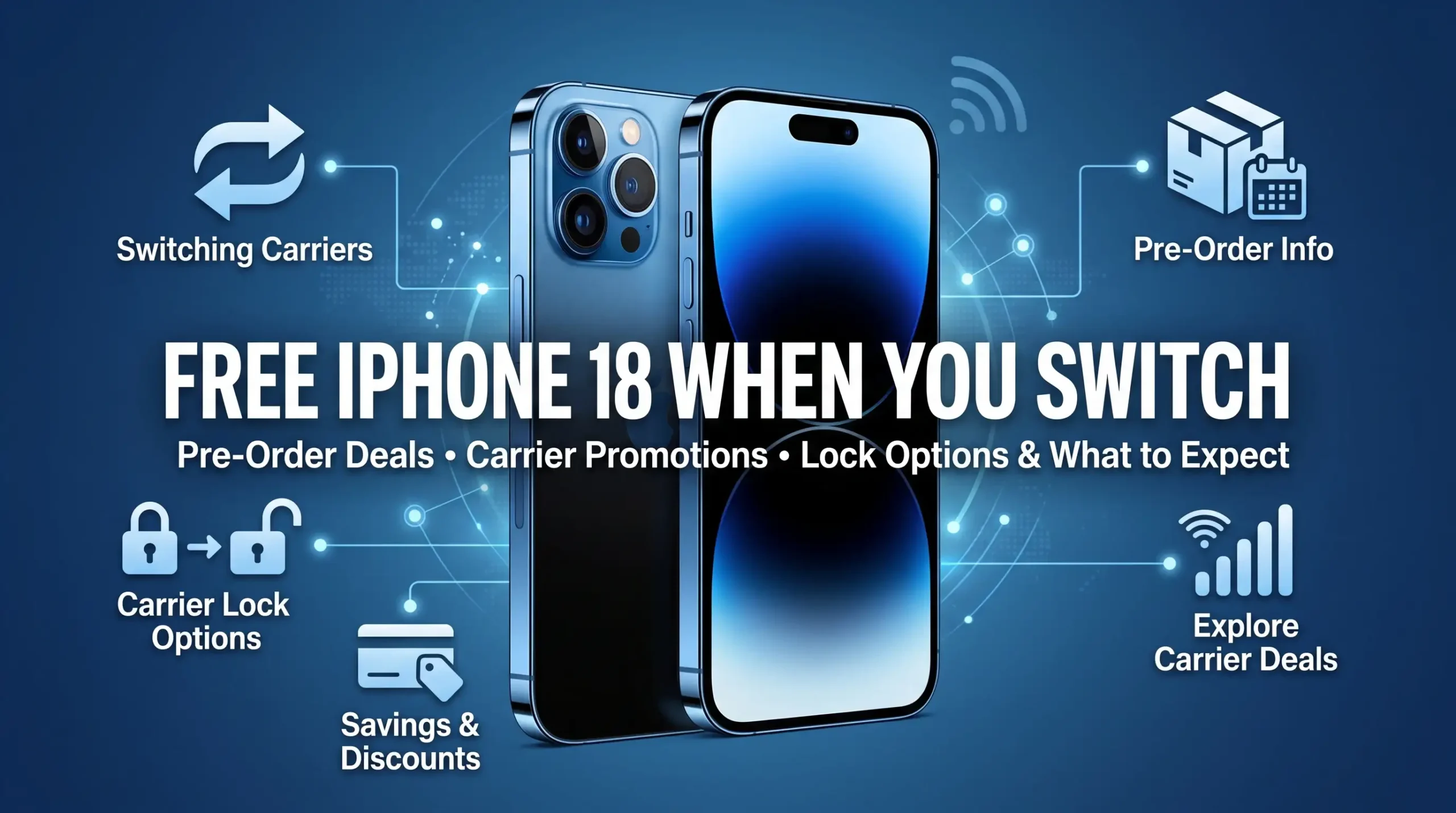 Free iPhone 18 When You Switch Pre-Order Deals, Carrier Promotions, Lock Options & What to Expect