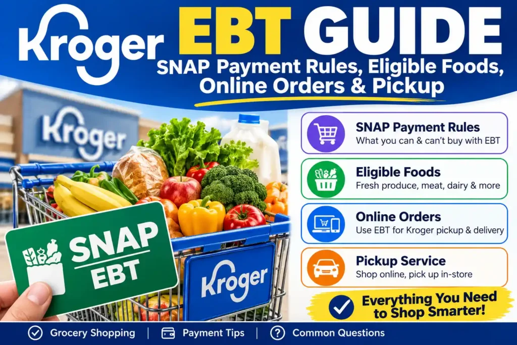 Kroger EBT Guide SNAP Payment Rules, Eligible Foods, Online Orders & Pickup