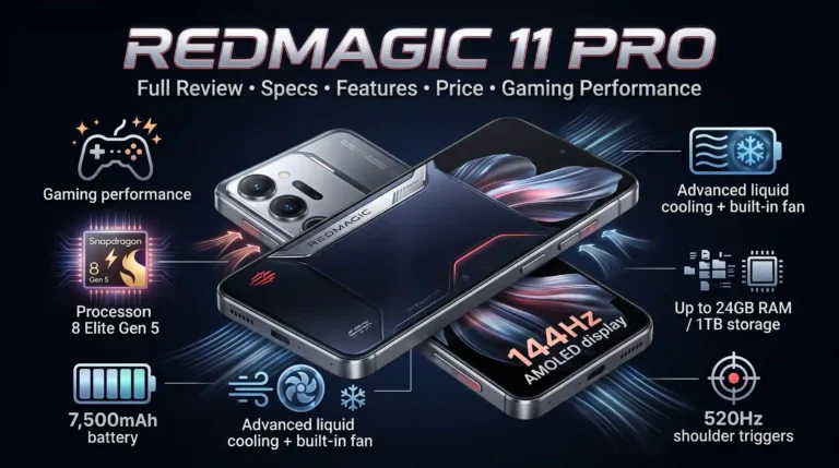 REDMAGIC 11 Pro Full Review, Specs, Features, Price, Gaming Performance & Everything You Need to Know