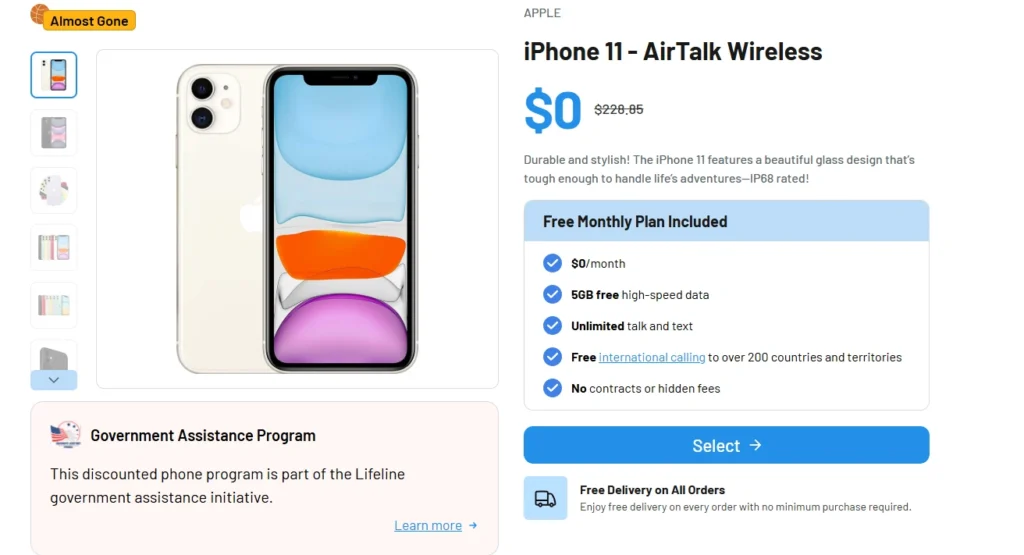 AirTalk Wireless iPhone 11
