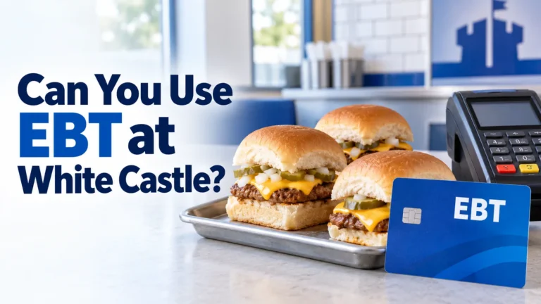 Can You Use EBT at White Castle