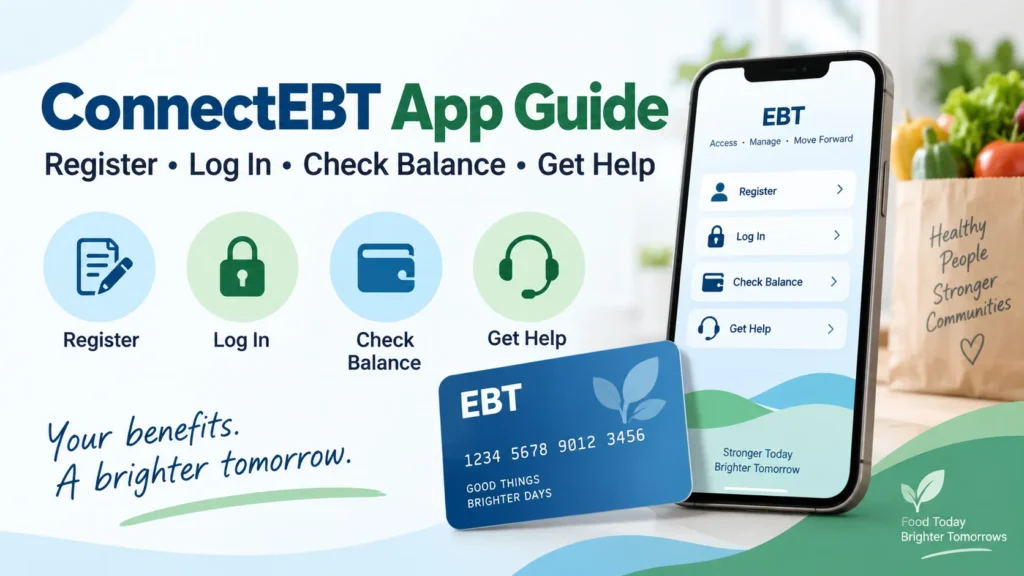 ConnectEBT App Guide Register, Log In, Check Your Balance, and Get Help