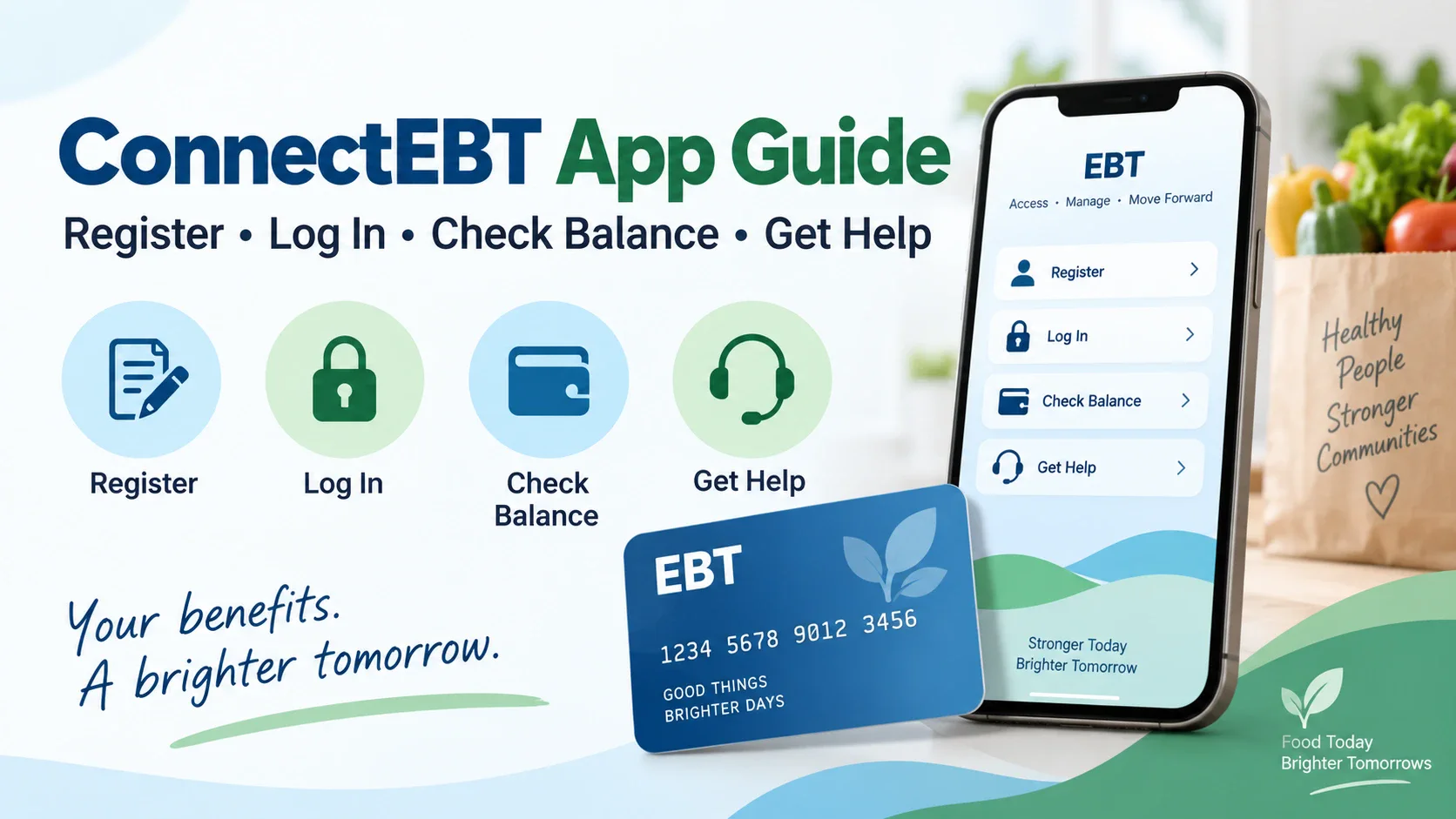 ConnectEBT App Guide Register, Log In, Check Your Balance, and Get Help