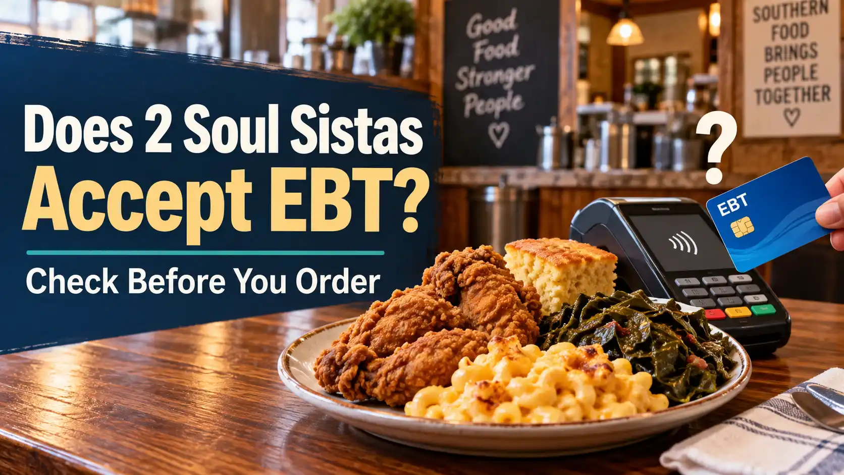 Does 2 Soul Sistas Accept EBT