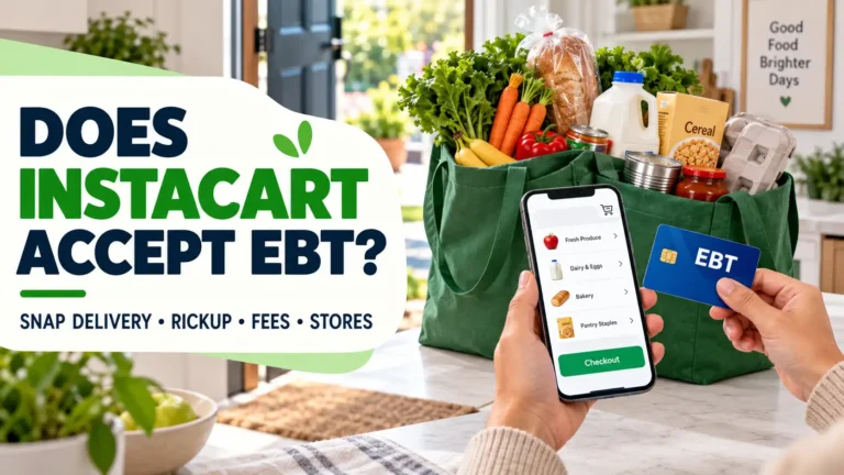 Does Instacart Accept EBT