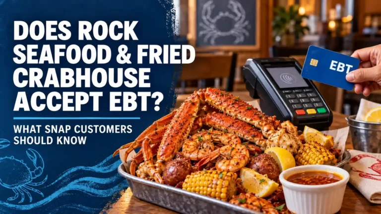 Does Rock Seafood and Fried Crabhouse Accept EBT
