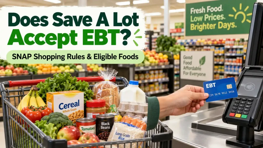 Does Save A Lot Accept EBT SNAP Shopping Rules, Eligible Foods, and Online Options