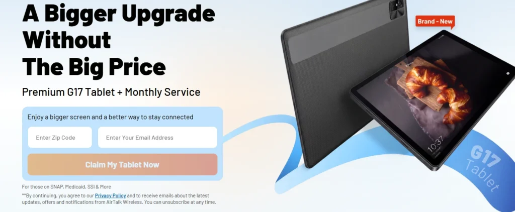 Free G17 Tablet