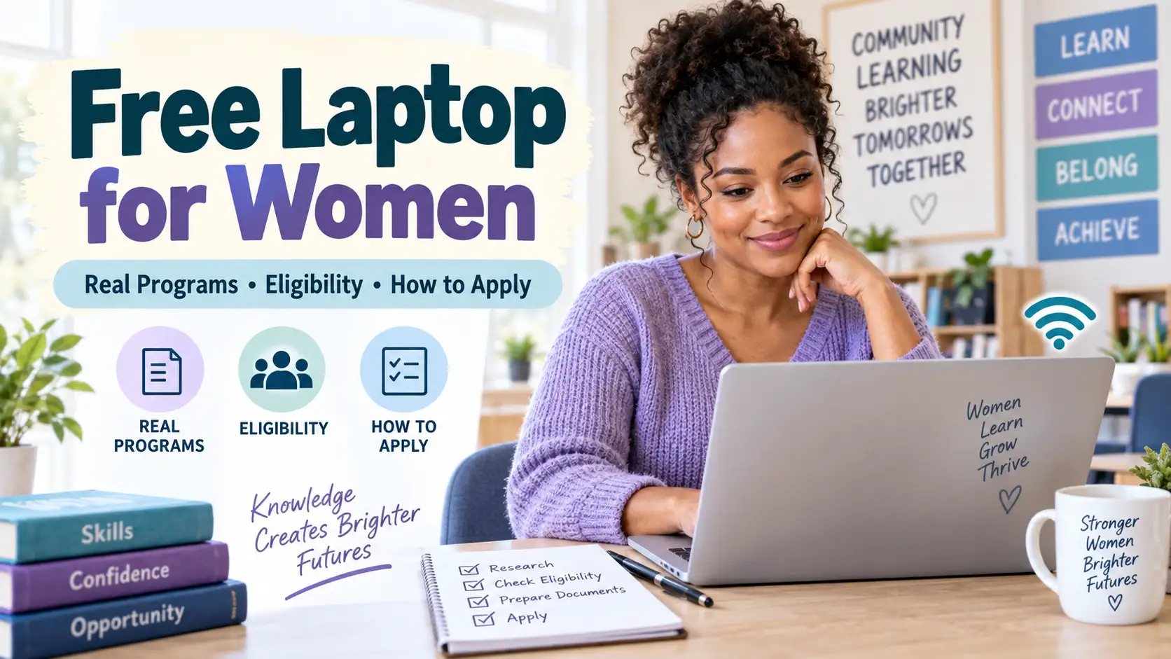 Free Laptop for Women Real Programs, Who Qualifies, and How to Apply