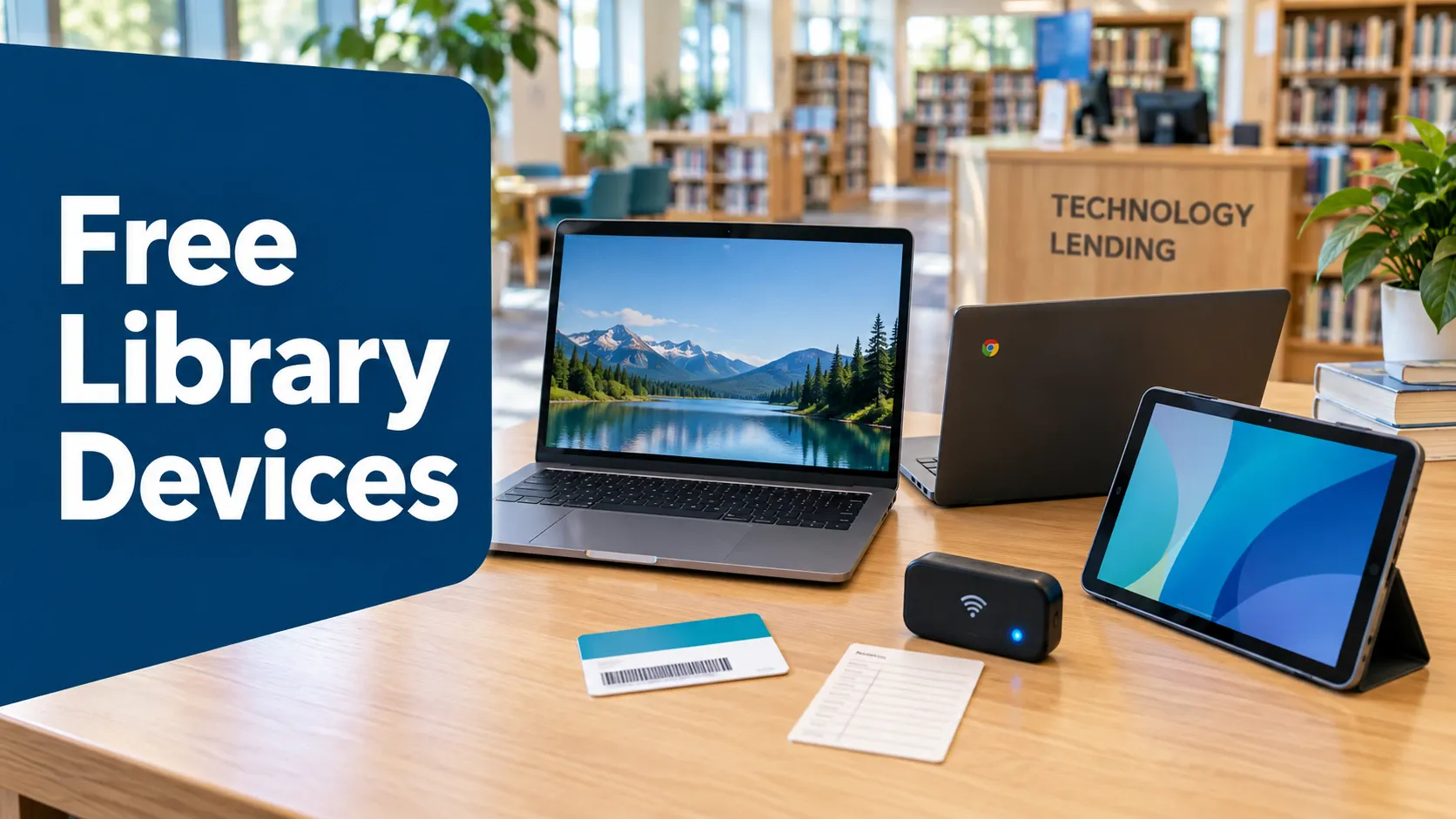 Free Library Laptops, Chromebooks, Tablets, and Wi-Fi Hotspots How to Find One Near You