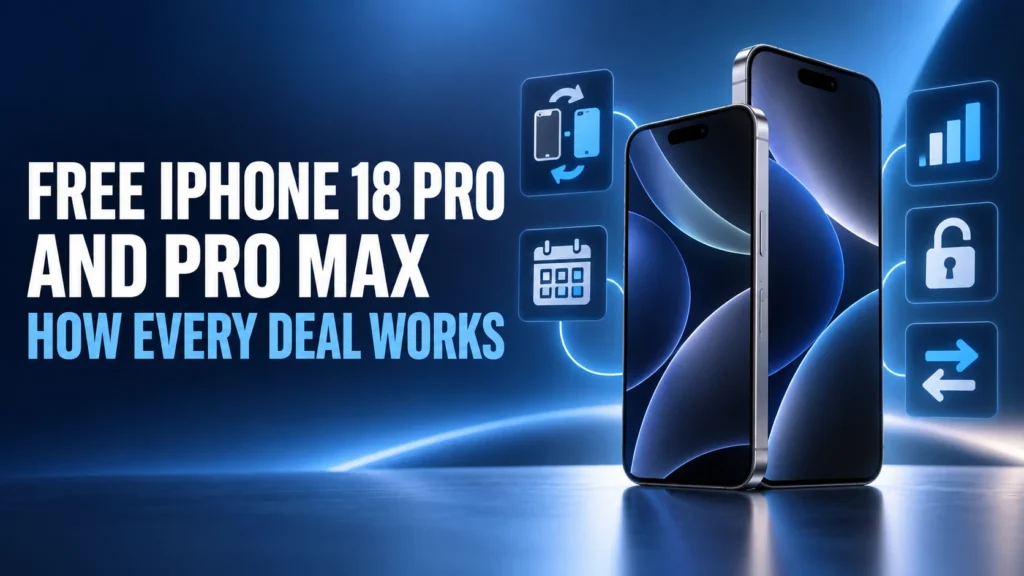 Free iPhone 18 Pro Check the Deals, Plans, and Real Cost