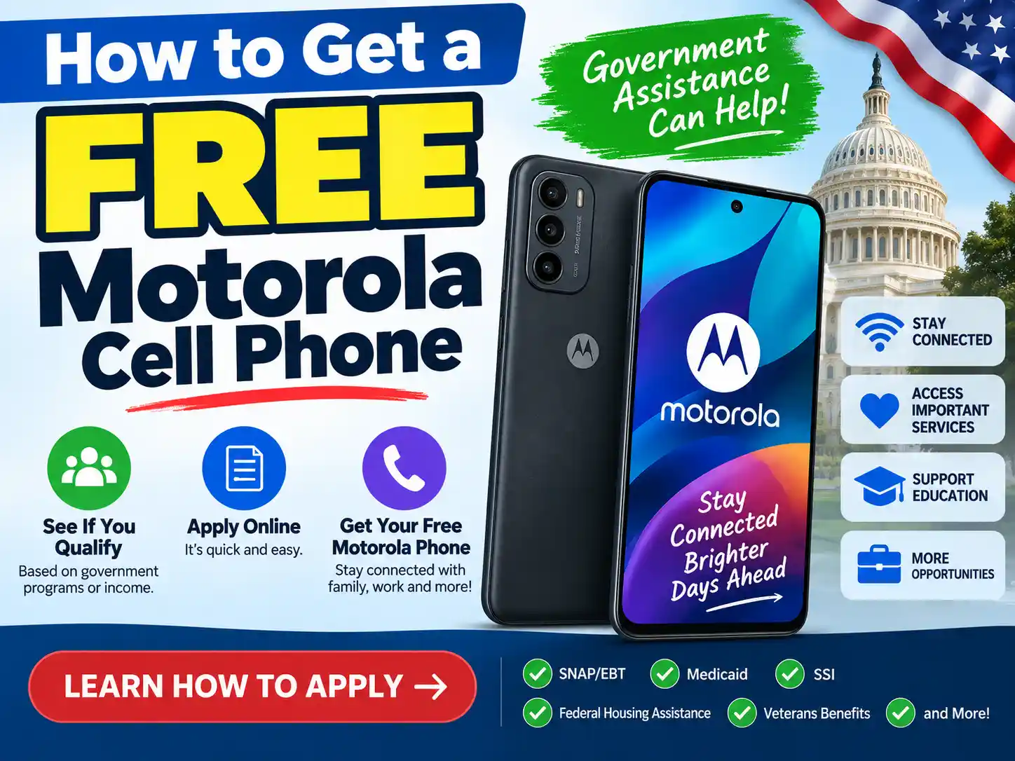 How to Get a Free Motorola Cell Phone