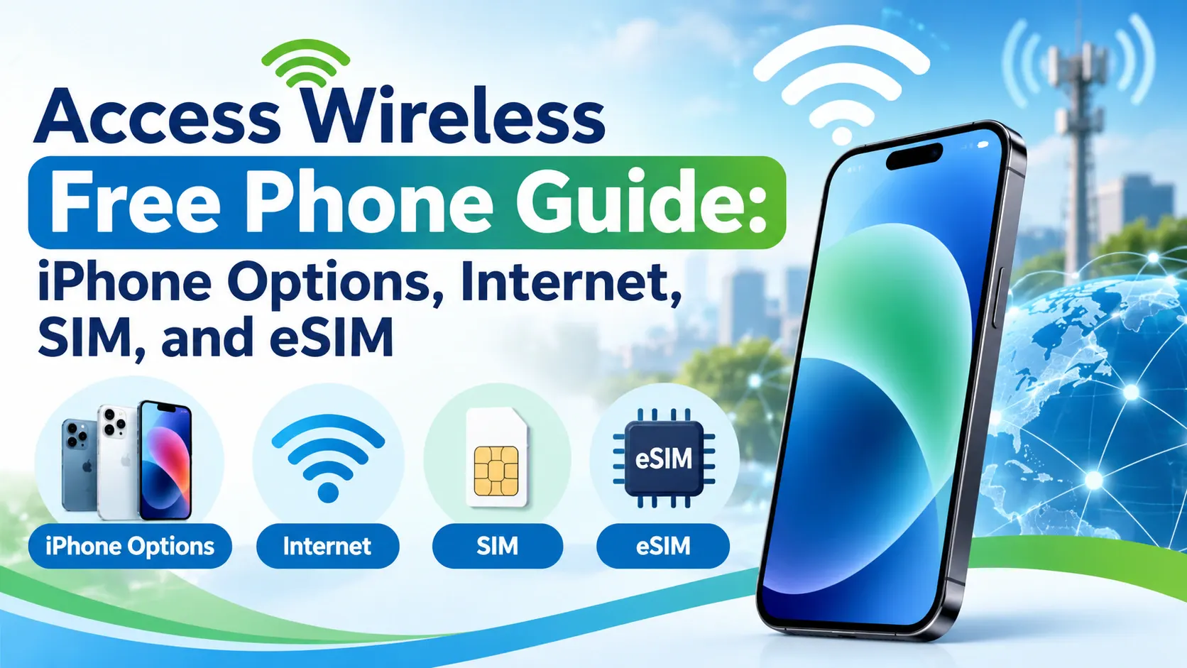 Access Wireless Free Phone Guide iPhone Options, Internet, SIM, and eSIM