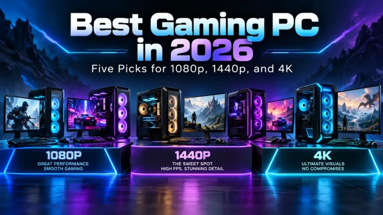 Best Gaming PC in 2026 Five Picks for 1080p, 1440p, and 4K