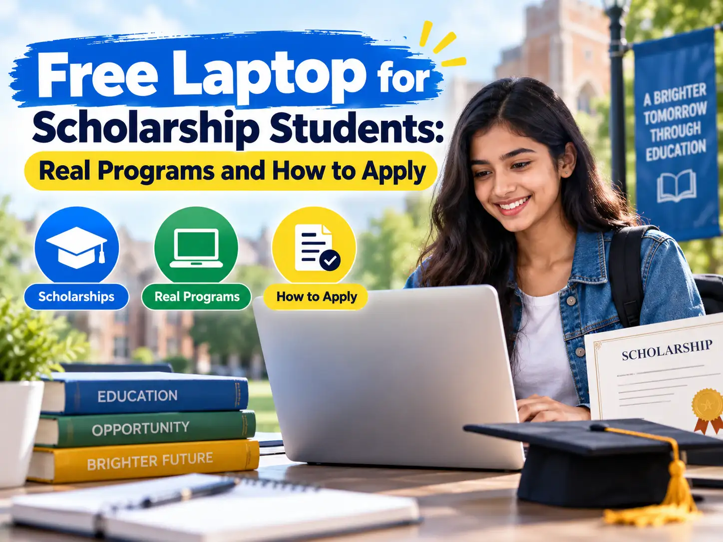 Free Laptop for Scholarship Students Real Programs and How to Apply