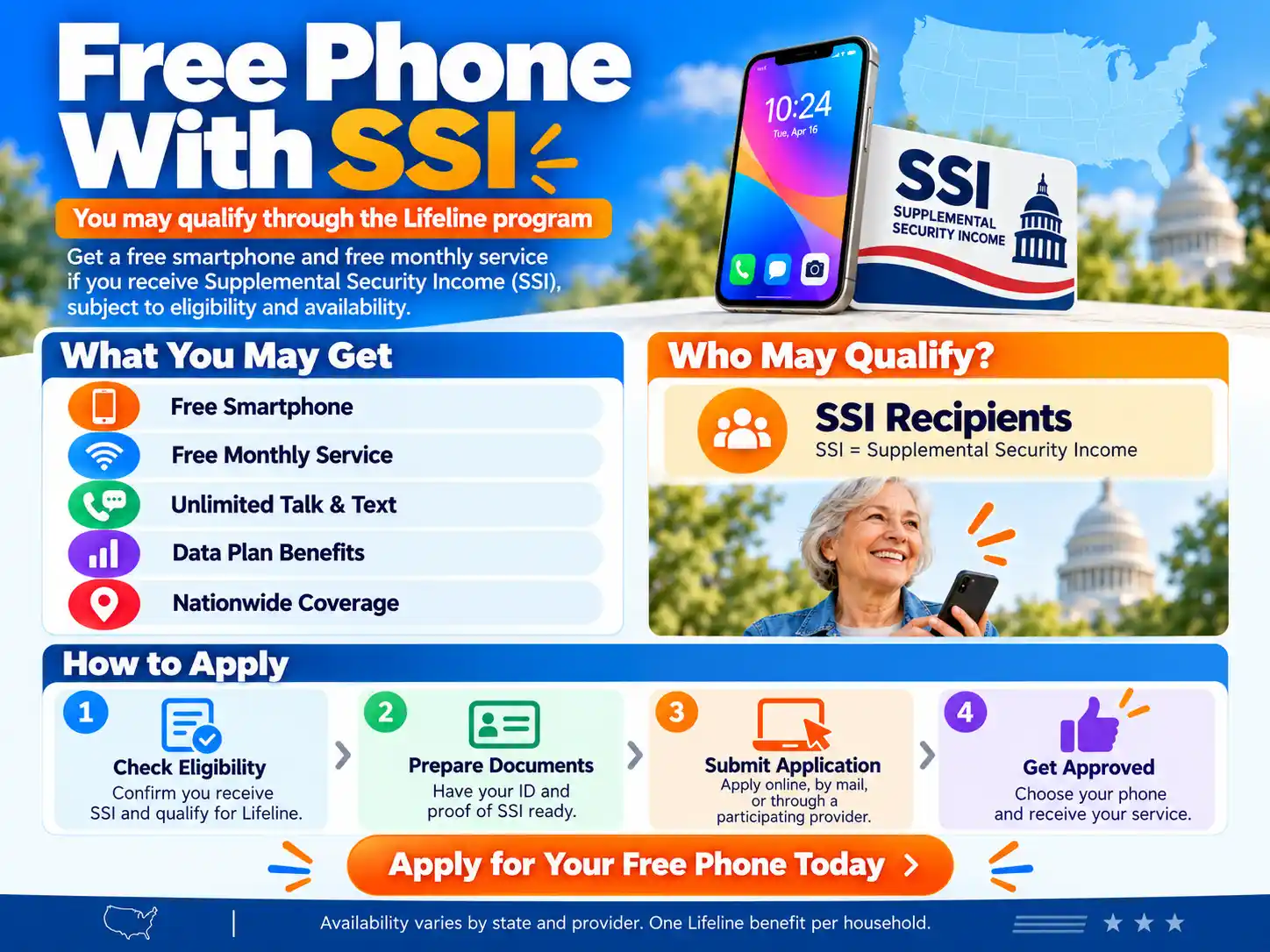 Free Phone With SSI and How to Apply