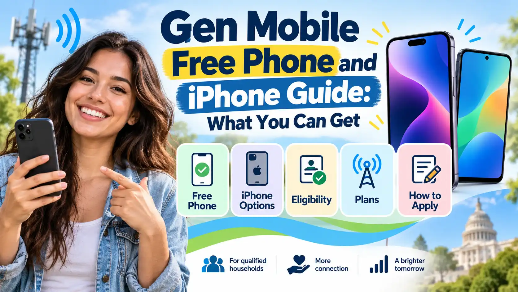 Gen Mobile Free Phone and iPhone Guide What You Can Get