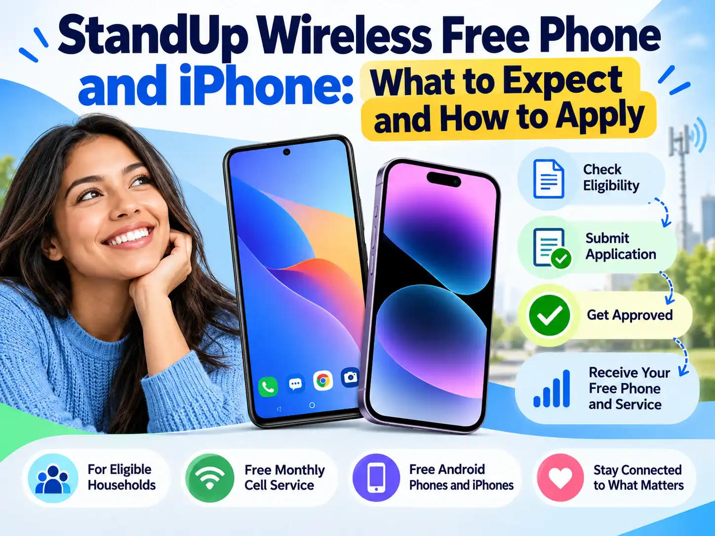 StandUp Wireless Free Phone and iPhone What to Expect and How to Apply